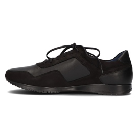 Zapatos de piel Filippo 1755 negro 5