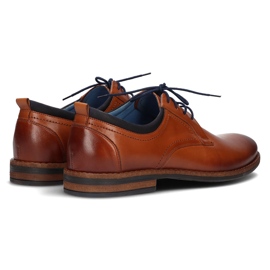 Zapatos de piel Filippo 1726 marrón 2