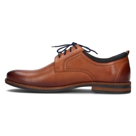 Zapatos de piel Filippo 1726 marrón 5