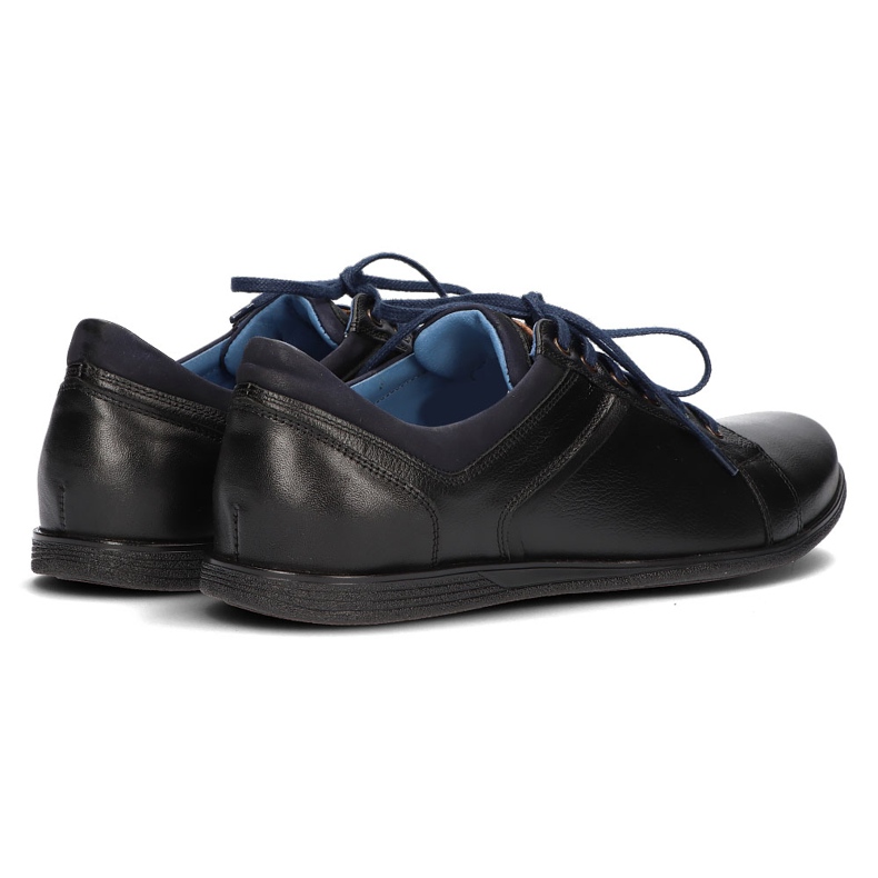 Zapatos de piel Filippo 1703 negro 2