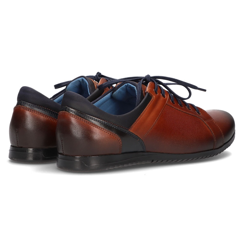 Zapatos de piel Filippo 1690 marrón 2