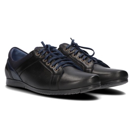 Zapatos de piel Filippo 1690 negro 5