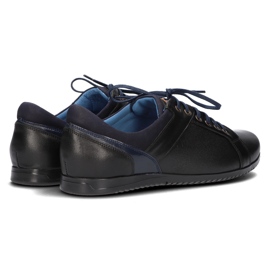 Zapatos de piel Filippo 1690 negro 4