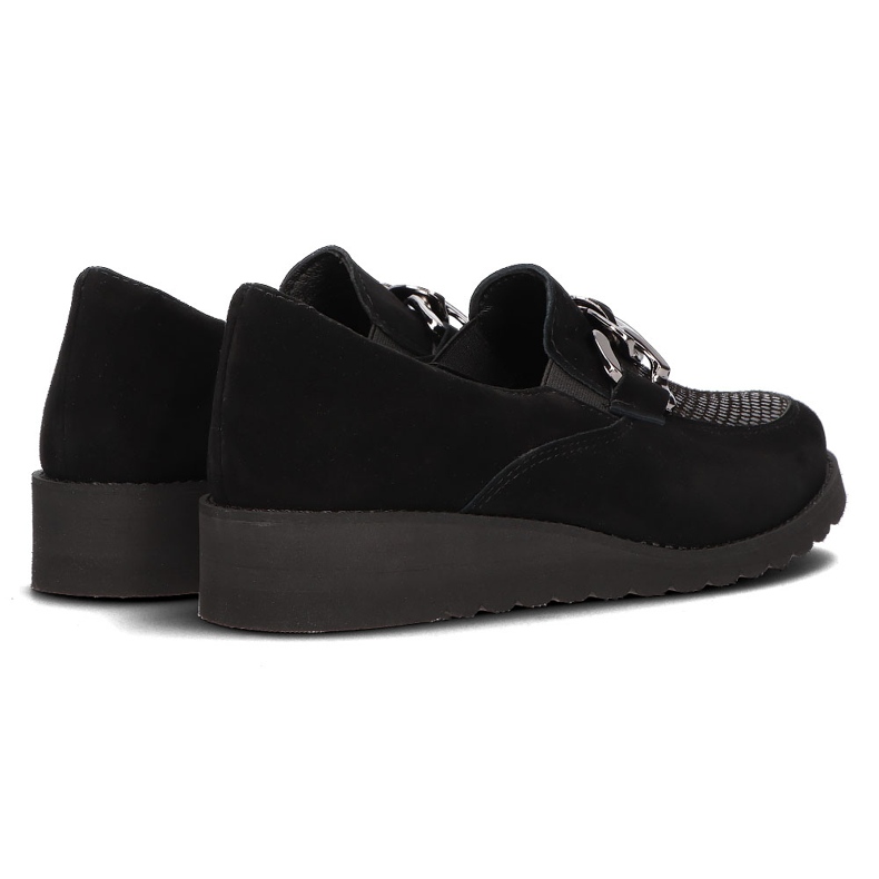 Mocasines de piel Filippo 124 negro 2
