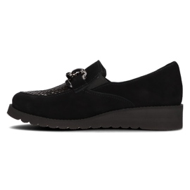 Mocasines de piel Filippo 124 negro 5