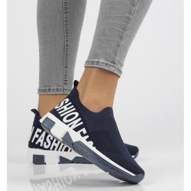 Zapatillas mujer Filippo DTN2297/21 Nv azul marino 5
