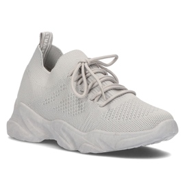 Zapatillas de mujer Filippo DTN2184 / 21 Gr gris 3