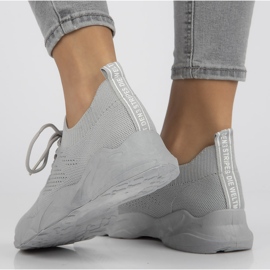 Zapatillas de mujer Filippo DTN2184 / 21 Gr gris 5