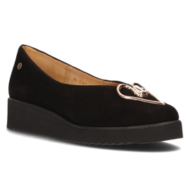 Zapatos de piel Filippo 05315A negro 1