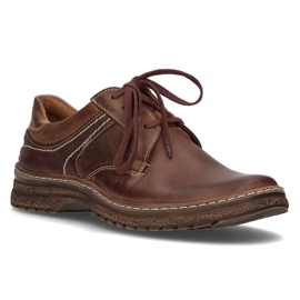 Zapatos de piel Filippo 835 marrón 1
