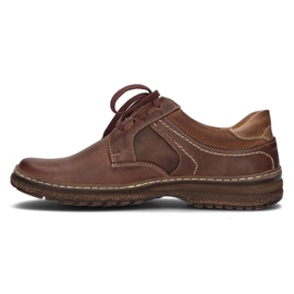 Zapatos de piel Filippo 835 marrón 2