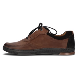 Zapatos de piel Filippo 918 marrón 2