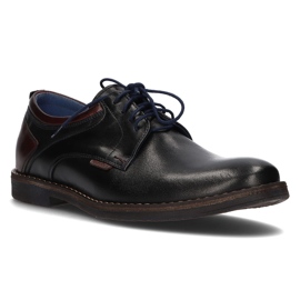 Zapatos de piel Filippo 1630 negro 1