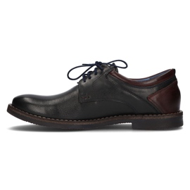 Zapatos de piel Filippo 1630 negro 2