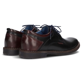 Zapatos de piel Filippo 1630 negro 5