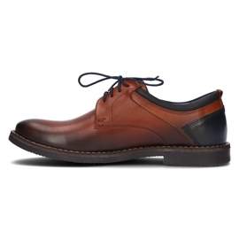 Zapatos de piel Filippo 1630 marrón 2