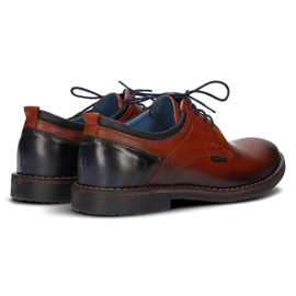 Zapatos de piel Filippo 1630 marrón 5