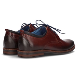 Zapatos de piel Filippo 1726 marrón 4