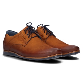 Zapatos de piel Filippo 1757 marrón 6