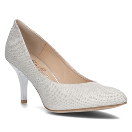 Salones de piel Filippo 2108 plata 1
