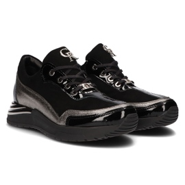 Deportivas de piel Filippo 120 negro 5