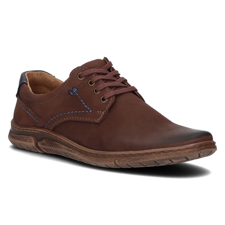 Zapatos de piel Filippo 858 marrón 1