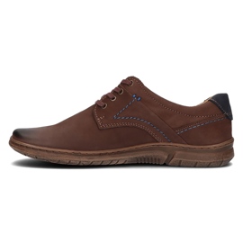 Zapatos de piel Filippo 858 marrón 2