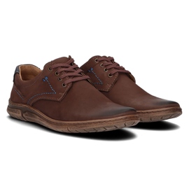 Zapatos de piel Filippo 858 marrón 6