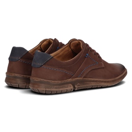 Zapatos de piel Filippo 858 marrón 5