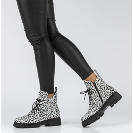 Botas Filippo DBT3071/21 Wh blancas blanco negro 3