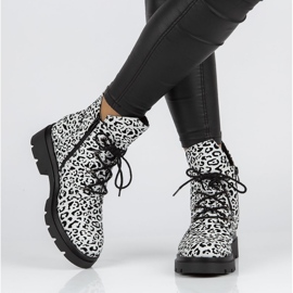 Botas Filippo DBT3071/21 Wh blancas blanco negro 2