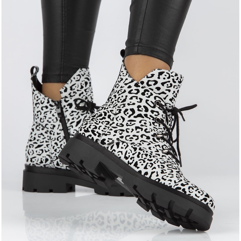 Botas Filippo DBT3071/21 Wh blancas blanco negro 1