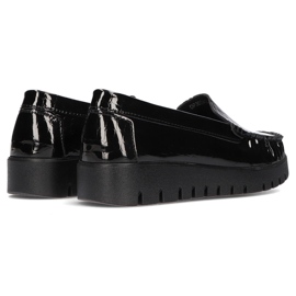 Zapatos de cuero Filippo DP3024 / 21 Bk Cr negro 2 Zapatos de cuero Filippo DP3024 / 21 Bk Cr negro 2