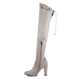 Betler Botas de ante en el poste gris 2