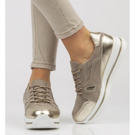 Deportivas de piel Filippo DP3407/21 Beige 5
