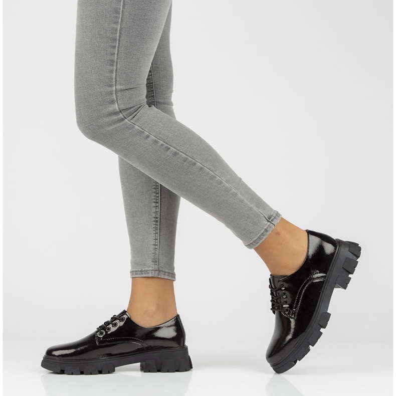 Zapatos de piel Filippo DP3153/21 Bk negro 2