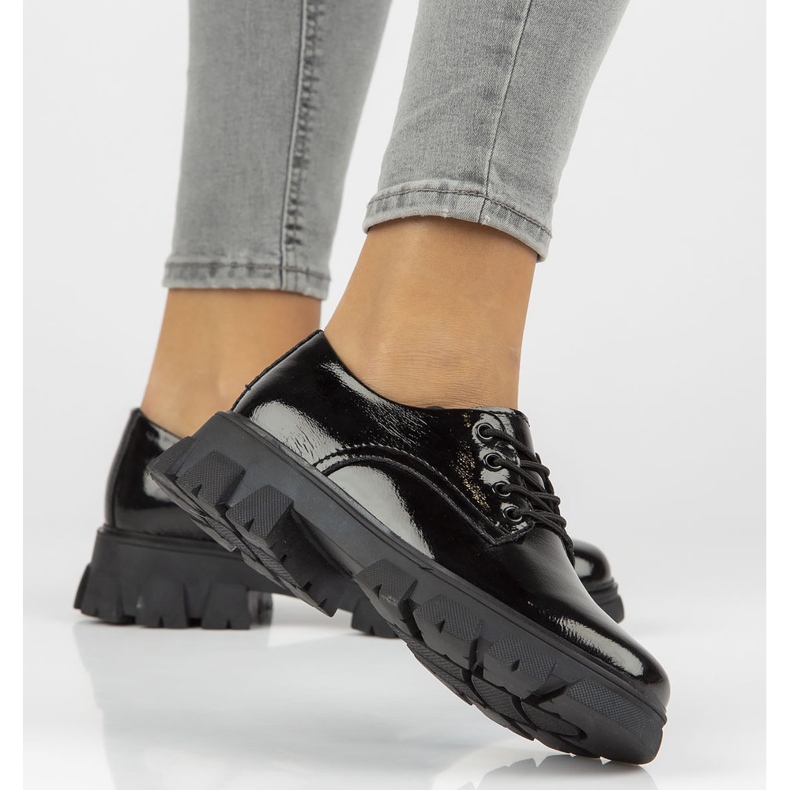 Zapatos de piel Filippo DP3153/21 Bk negro 1