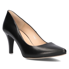 Salones en piel Filippo 1062 Negro 1