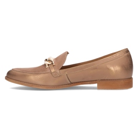 Mocasines en Piel Filippo 4099B Beige 2
