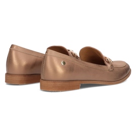 Mocasines en Piel Filippo 4099B Beige 4