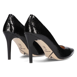 Salones en piel Filippo 1555 Negro 4