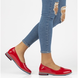 Zapatos de piel Filippo 05035 Rojo 6