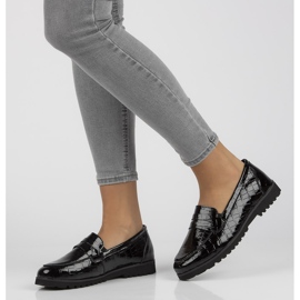 Mocasines de piel Filippo DP3172/21 Bk negro 6