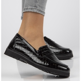 Mocasines de piel Filippo DP3172/21 Bk negro 7