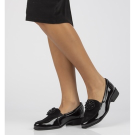 Zapatos de piel Filippo DP3174/21 Bks negro 5