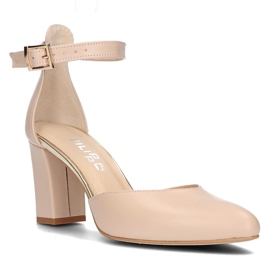 Salones en piel Filippo 2058 beige 1