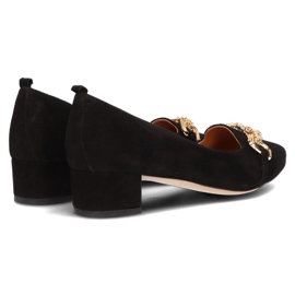 Zapatos de piel Filippo 2109/2 negro 5