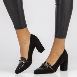 Zapatos de piel Filippo 2110 negro 6