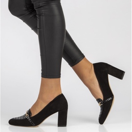 Zapatos de piel Filippo 2110 negro 7