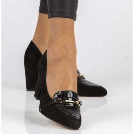 Zapatos de piel Filippo 2110 negro 8